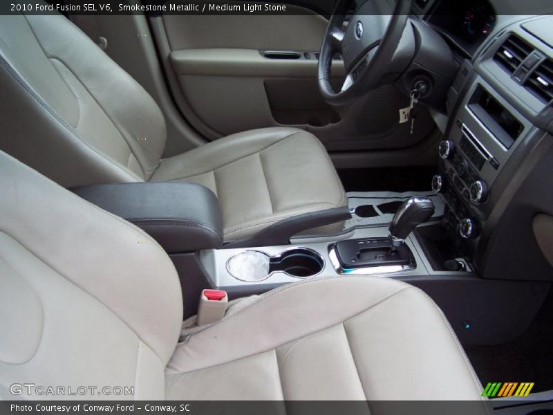Smokestone Metallic / Medium Light Stone 2010 Ford Fusion SEL V6
