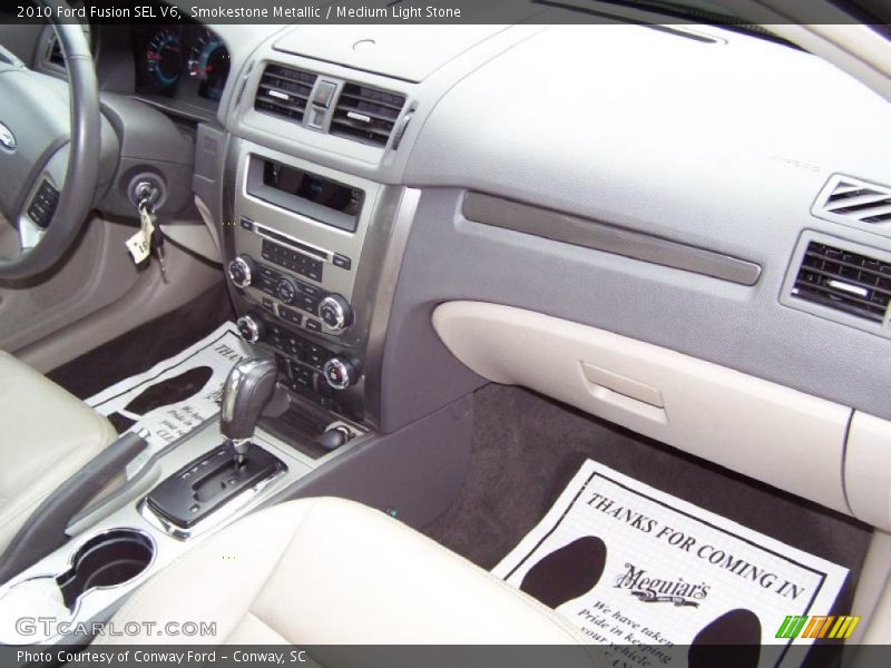 Smokestone Metallic / Medium Light Stone 2010 Ford Fusion SEL V6
