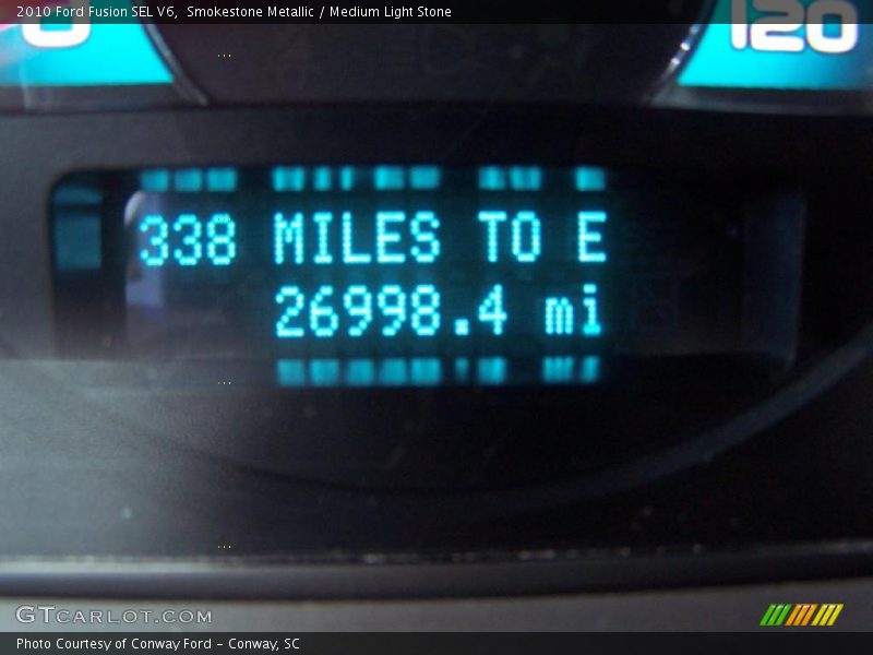 Smokestone Metallic / Medium Light Stone 2010 Ford Fusion SEL V6