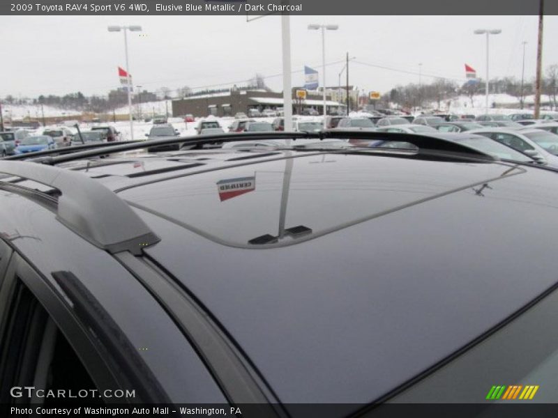 Elusive Blue Metallic / Dark Charcoal 2009 Toyota RAV4 Sport V6 4WD