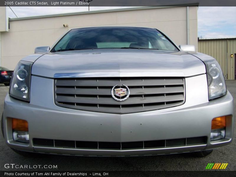 Light Platinum / Ebony 2005 Cadillac CTS Sedan