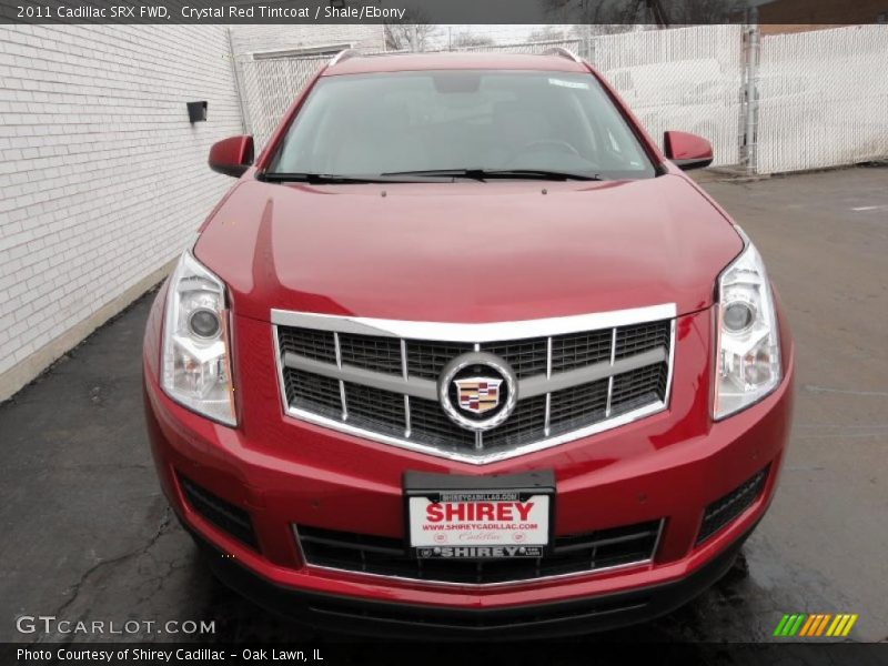 Crystal Red Tintcoat / Shale/Ebony 2011 Cadillac SRX FWD