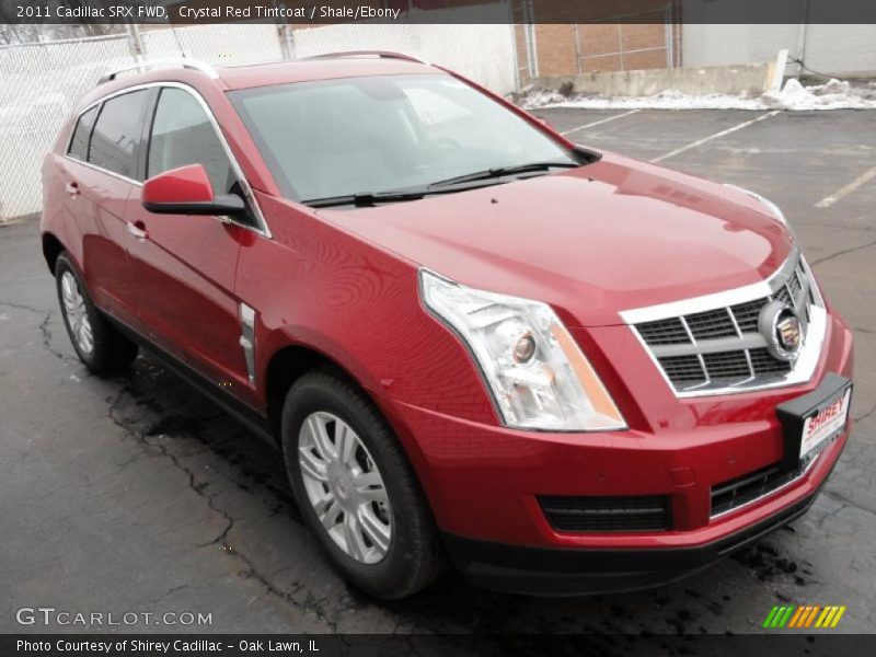 Crystal Red Tintcoat / Shale/Ebony 2011 Cadillac SRX FWD