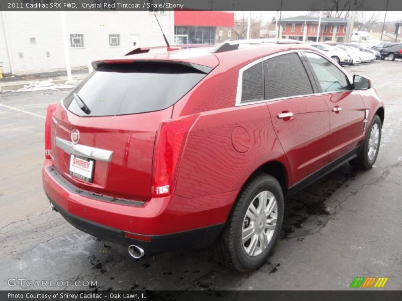 Crystal Red Tintcoat / Shale/Ebony 2011 Cadillac SRX FWD