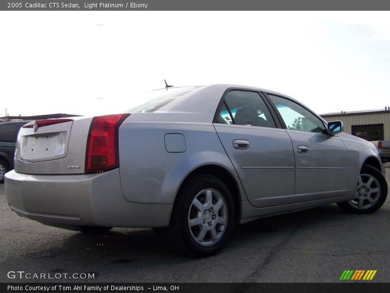 Light Platinum / Ebony 2005 Cadillac CTS Sedan