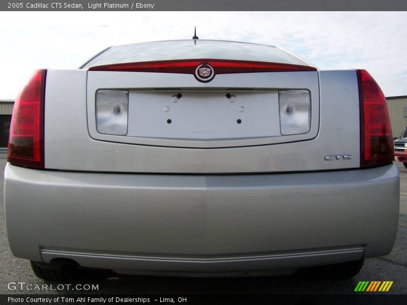 Light Platinum / Ebony 2005 Cadillac CTS Sedan