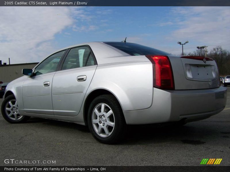 Light Platinum / Ebony 2005 Cadillac CTS Sedan