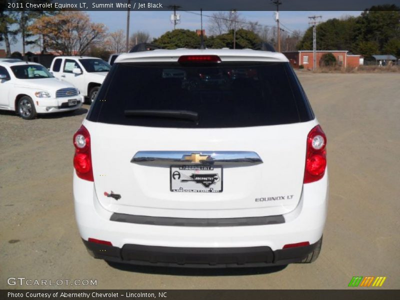 Summit White / Jet Black 2011 Chevrolet Equinox LT