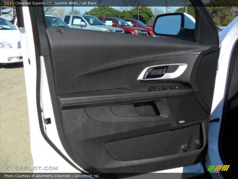 Summit White / Jet Black 2011 Chevrolet Equinox LT