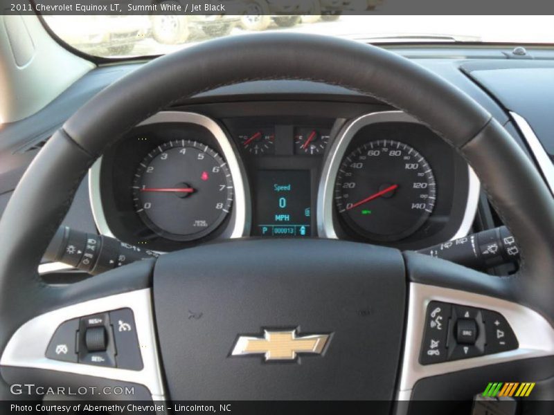 Summit White / Jet Black 2011 Chevrolet Equinox LT