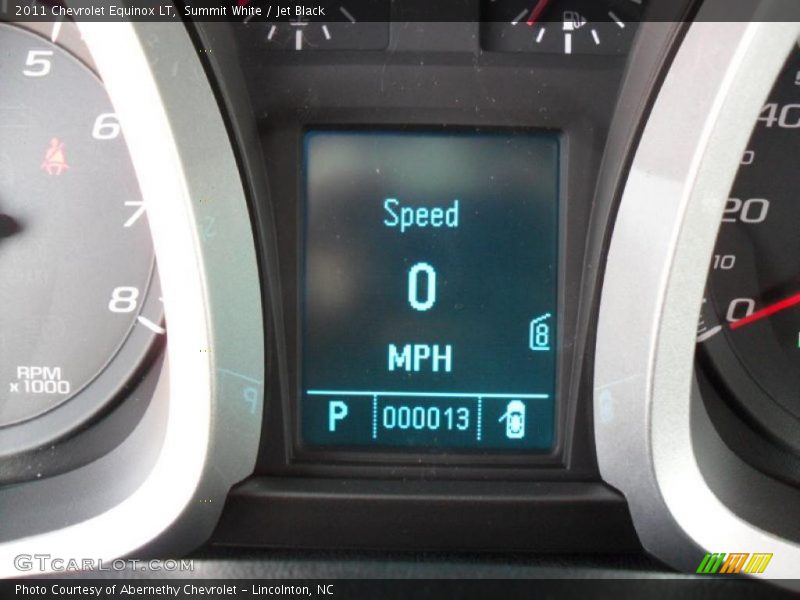 Summit White / Jet Black 2011 Chevrolet Equinox LT