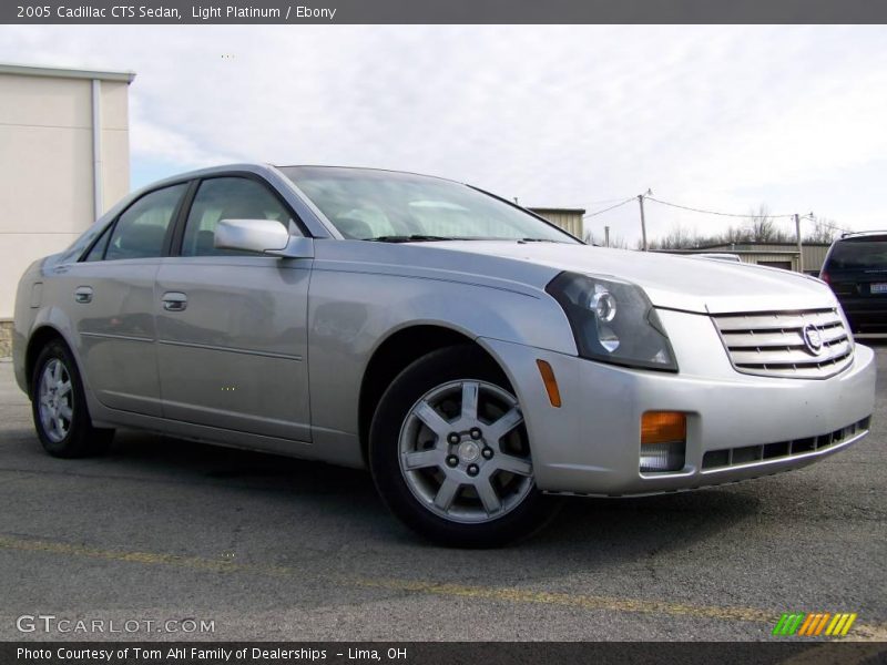 Light Platinum / Ebony 2005 Cadillac CTS Sedan