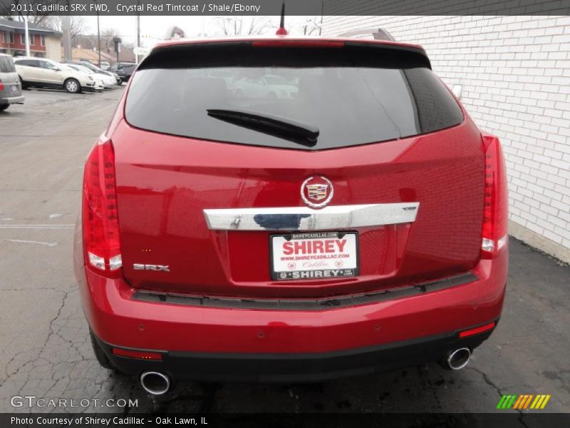 Crystal Red Tintcoat / Shale/Ebony 2011 Cadillac SRX FWD