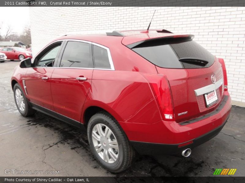 Crystal Red Tintcoat / Shale/Ebony 2011 Cadillac SRX FWD