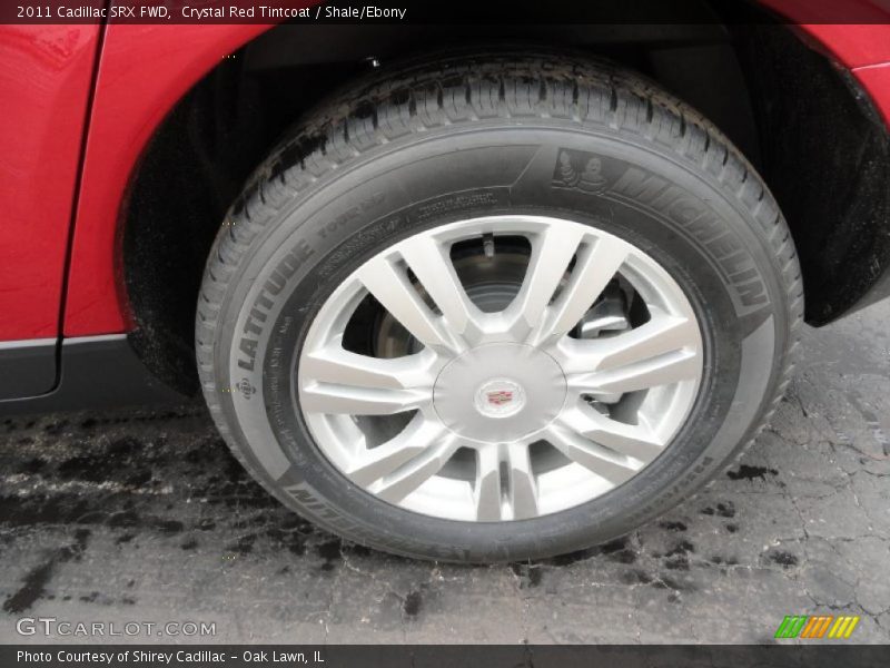 Crystal Red Tintcoat / Shale/Ebony 2011 Cadillac SRX FWD