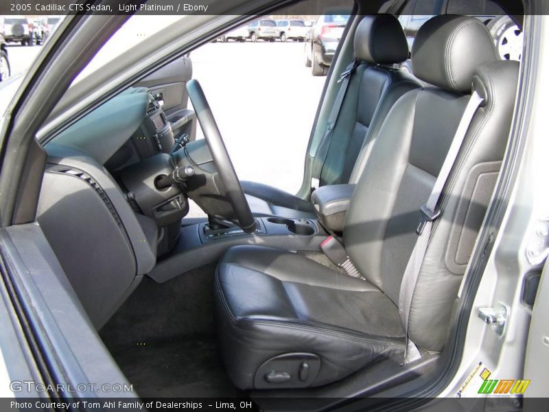 Light Platinum / Ebony 2005 Cadillac CTS Sedan
