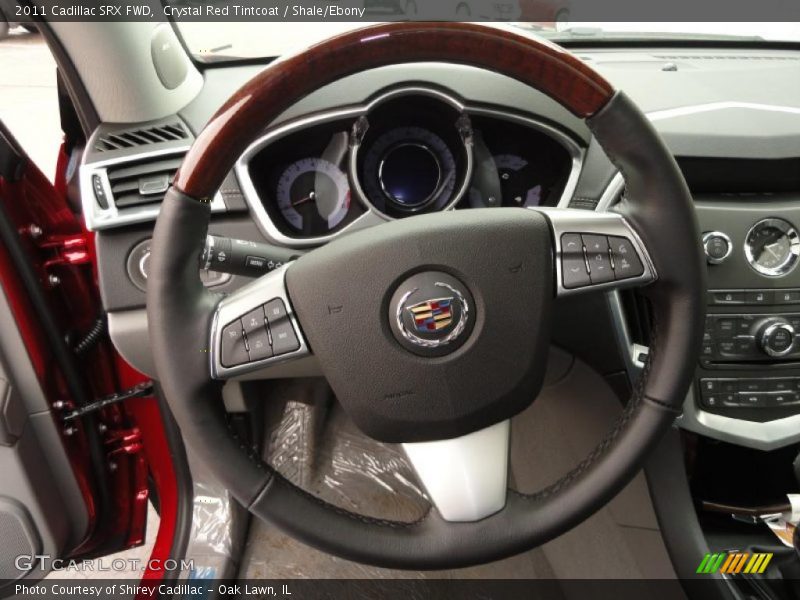 Crystal Red Tintcoat / Shale/Ebony 2011 Cadillac SRX FWD