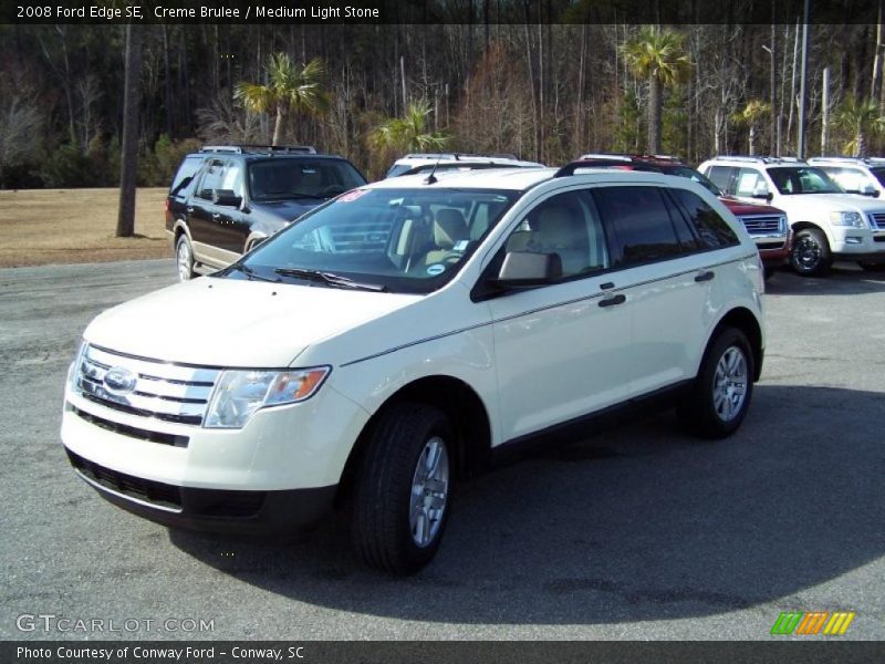 Creme Brulee / Medium Light Stone 2008 Ford Edge SE