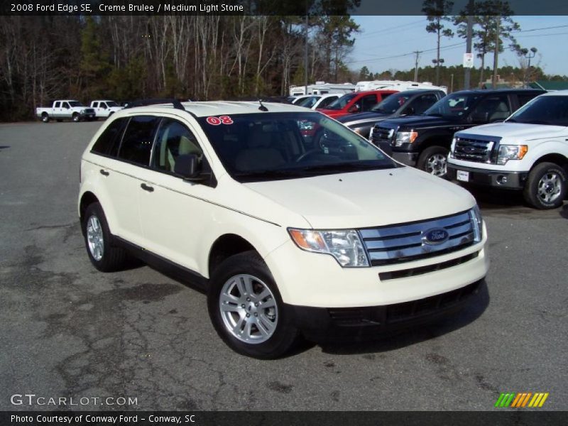 Creme Brulee / Medium Light Stone 2008 Ford Edge SE