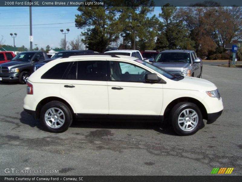 Creme Brulee / Medium Light Stone 2008 Ford Edge SE