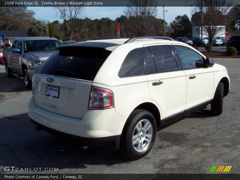 Creme Brulee / Medium Light Stone 2008 Ford Edge SE