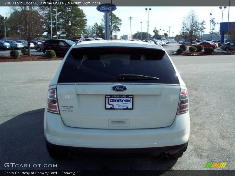Creme Brulee / Medium Light Stone 2008 Ford Edge SE