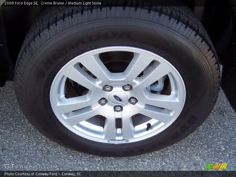 Creme Brulee / Medium Light Stone 2008 Ford Edge SE