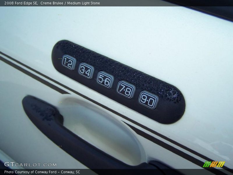 Creme Brulee / Medium Light Stone 2008 Ford Edge SE