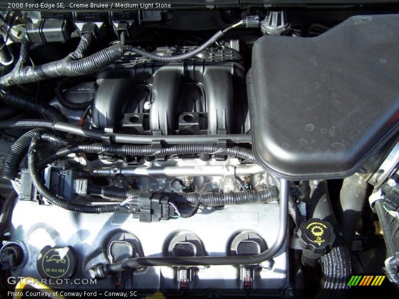 Creme Brulee / Medium Light Stone 2008 Ford Edge SE