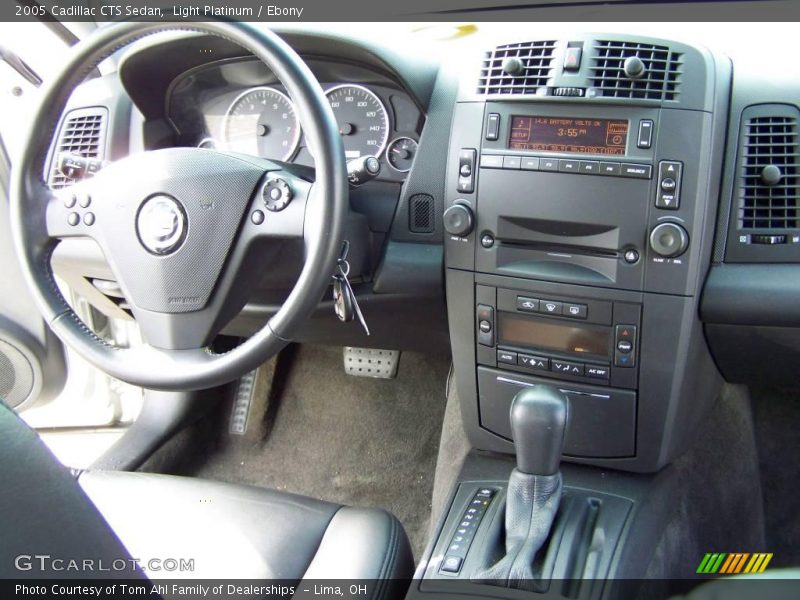Light Platinum / Ebony 2005 Cadillac CTS Sedan