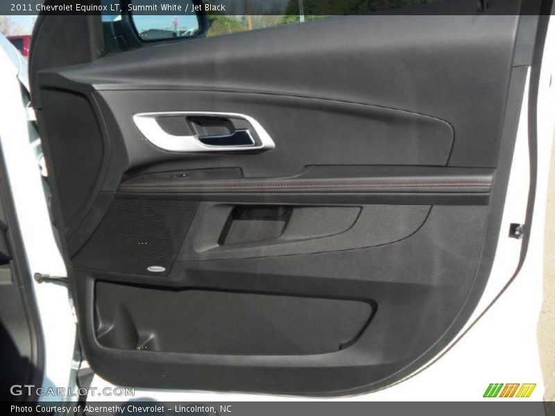 Summit White / Jet Black 2011 Chevrolet Equinox LT