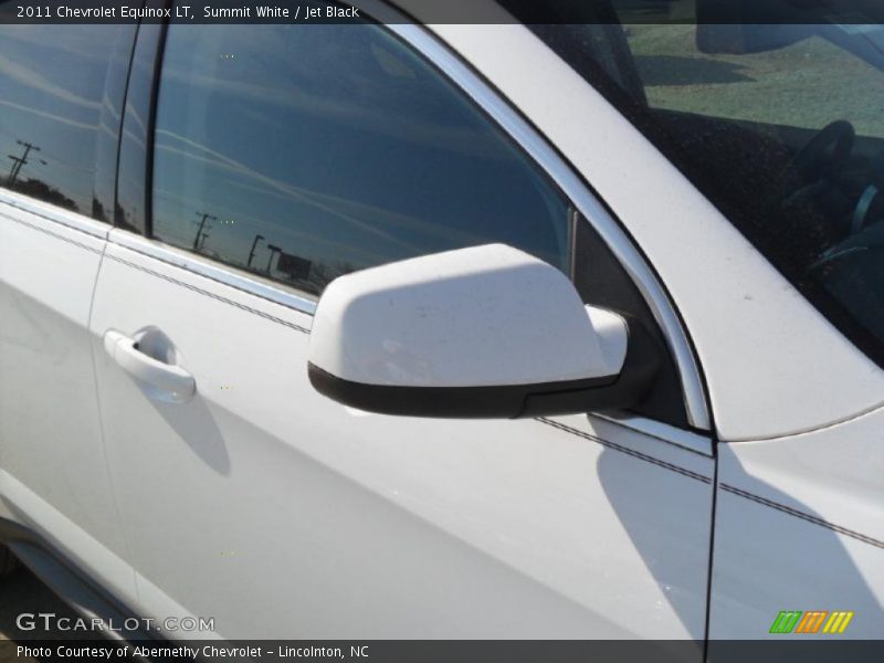 Summit White / Jet Black 2011 Chevrolet Equinox LT
