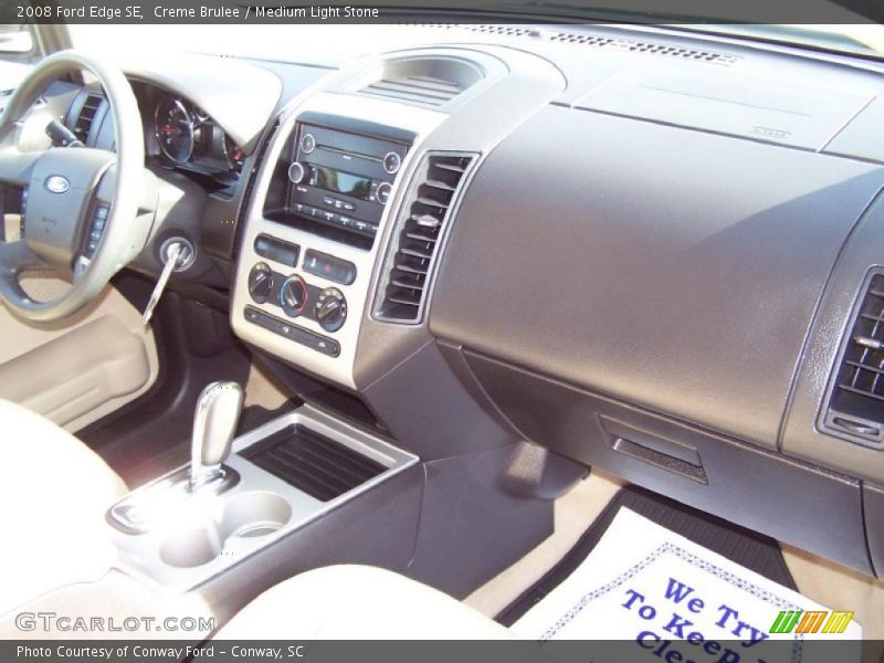 Creme Brulee / Medium Light Stone 2008 Ford Edge SE