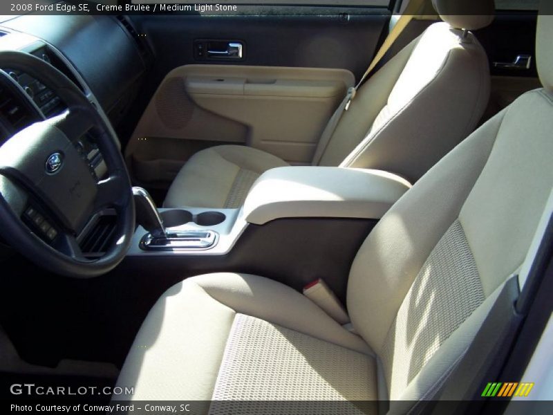Creme Brulee / Medium Light Stone 2008 Ford Edge SE