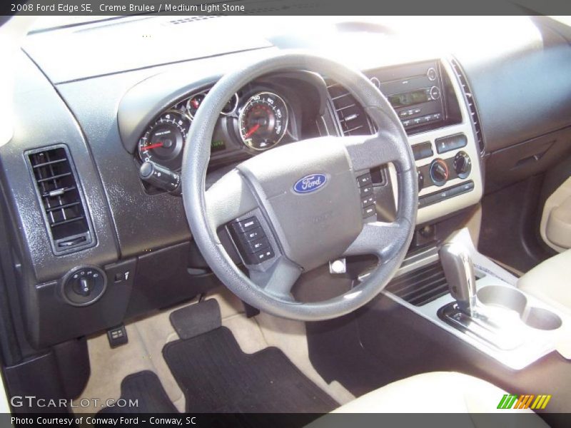 Creme Brulee / Medium Light Stone 2008 Ford Edge SE