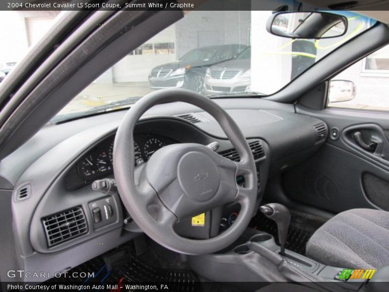  2004 Cavalier LS Sport Coupe Graphite Interior