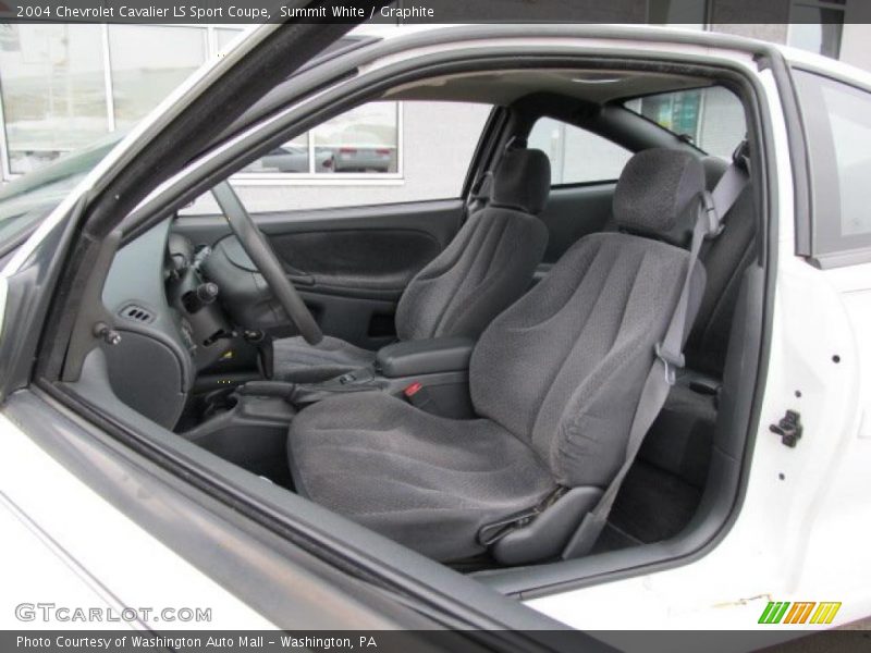  2004 Cavalier LS Sport Coupe Graphite Interior