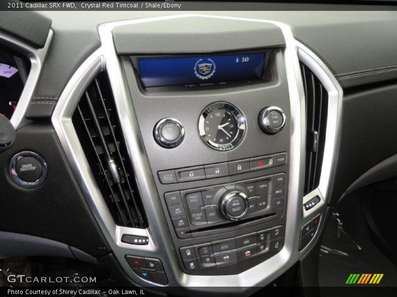 Crystal Red Tintcoat / Shale/Ebony 2011 Cadillac SRX FWD