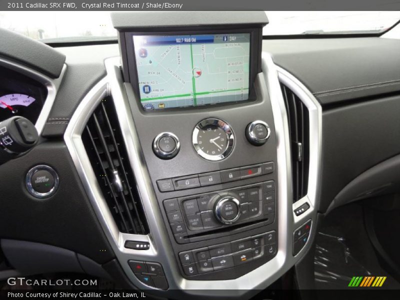 Crystal Red Tintcoat / Shale/Ebony 2011 Cadillac SRX FWD