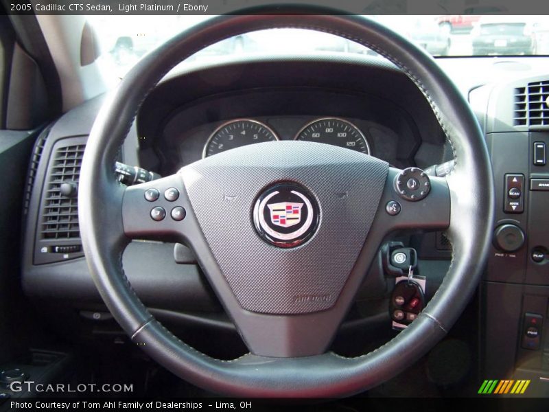 Light Platinum / Ebony 2005 Cadillac CTS Sedan