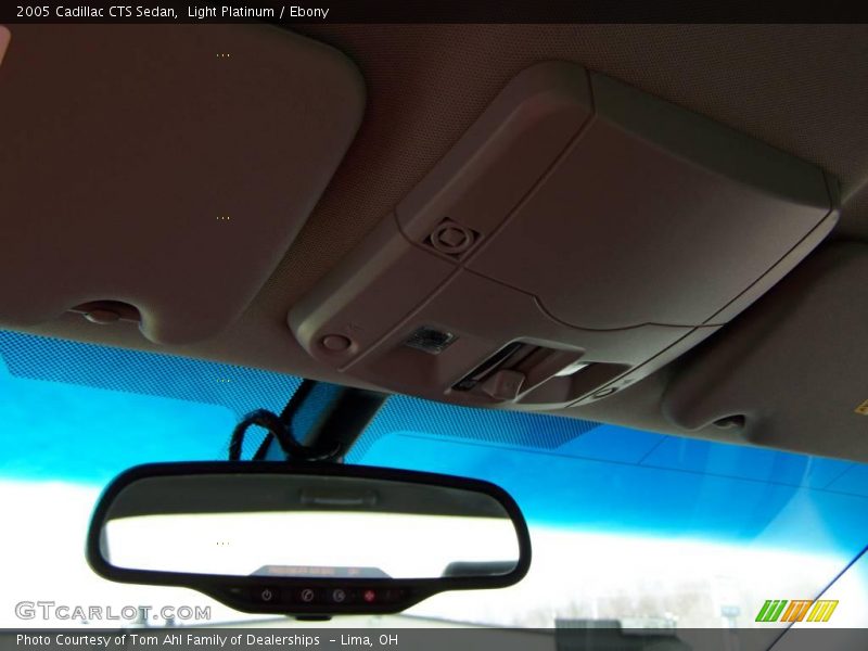 Light Platinum / Ebony 2005 Cadillac CTS Sedan