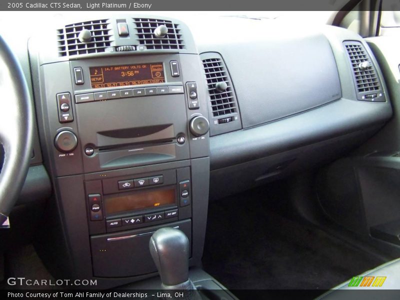 Light Platinum / Ebony 2005 Cadillac CTS Sedan