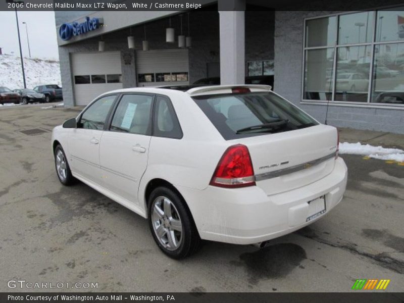 White / Cashmere Beige 2006 Chevrolet Malibu Maxx LTZ Wagon