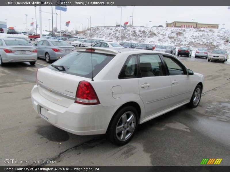 White / Cashmere Beige 2006 Chevrolet Malibu Maxx LTZ Wagon