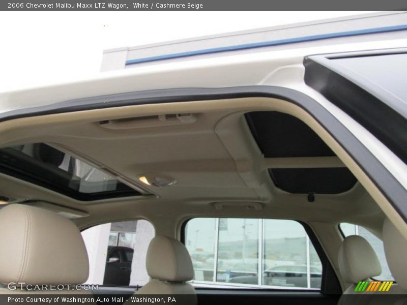 White / Cashmere Beige 2006 Chevrolet Malibu Maxx LTZ Wagon