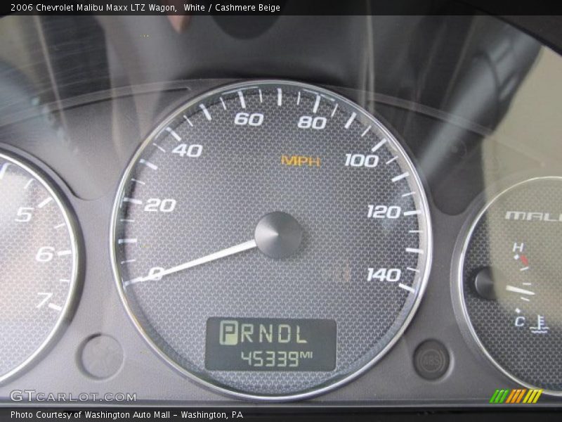 White / Cashmere Beige 2006 Chevrolet Malibu Maxx LTZ Wagon
