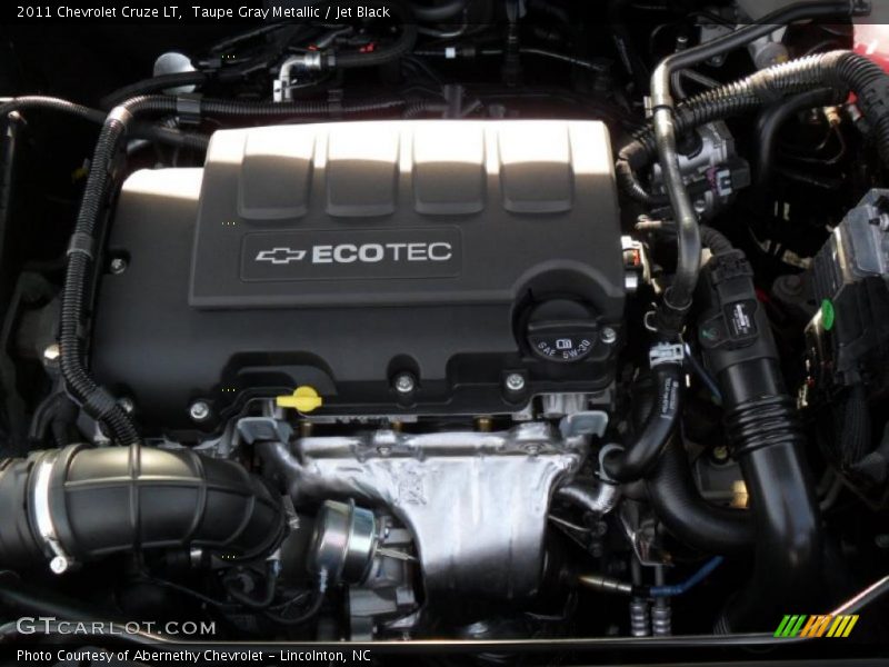 Taupe Gray Metallic / Jet Black 2011 Chevrolet Cruze LT