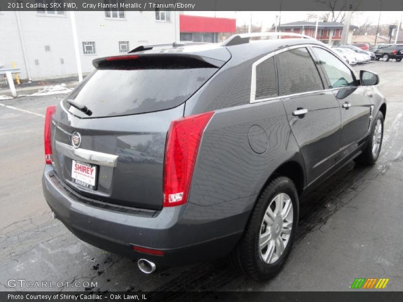 Gray Flannel Metallic / Titanium/Ebony 2011 Cadillac SRX FWD