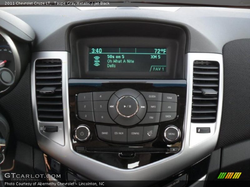 Taupe Gray Metallic / Jet Black 2011 Chevrolet Cruze LT