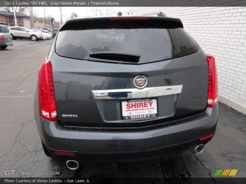 Gray Flannel Metallic / Titanium/Ebony 2011 Cadillac SRX FWD